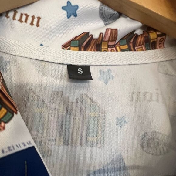 Taylor Swift picture Midnights Meet Me At Midnight Pajama top. Size small. - Picture 3 of 9